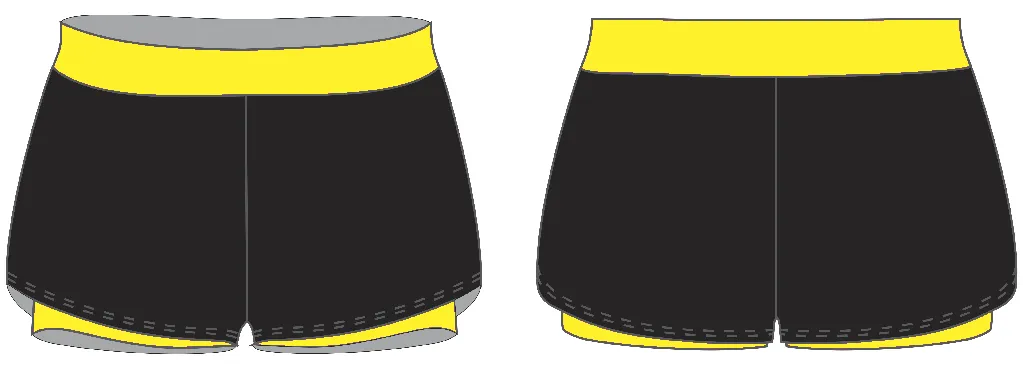 Шорты SHORTS BLACK & YELLOW