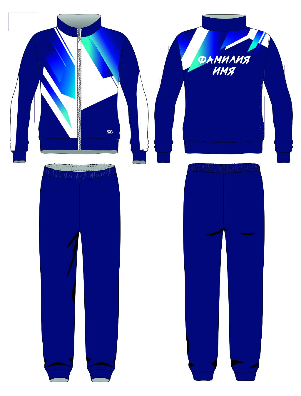 Для мальчиков SWEATSUIT GEOMETRY