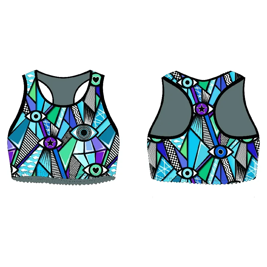 CROPTOP MINT EYES