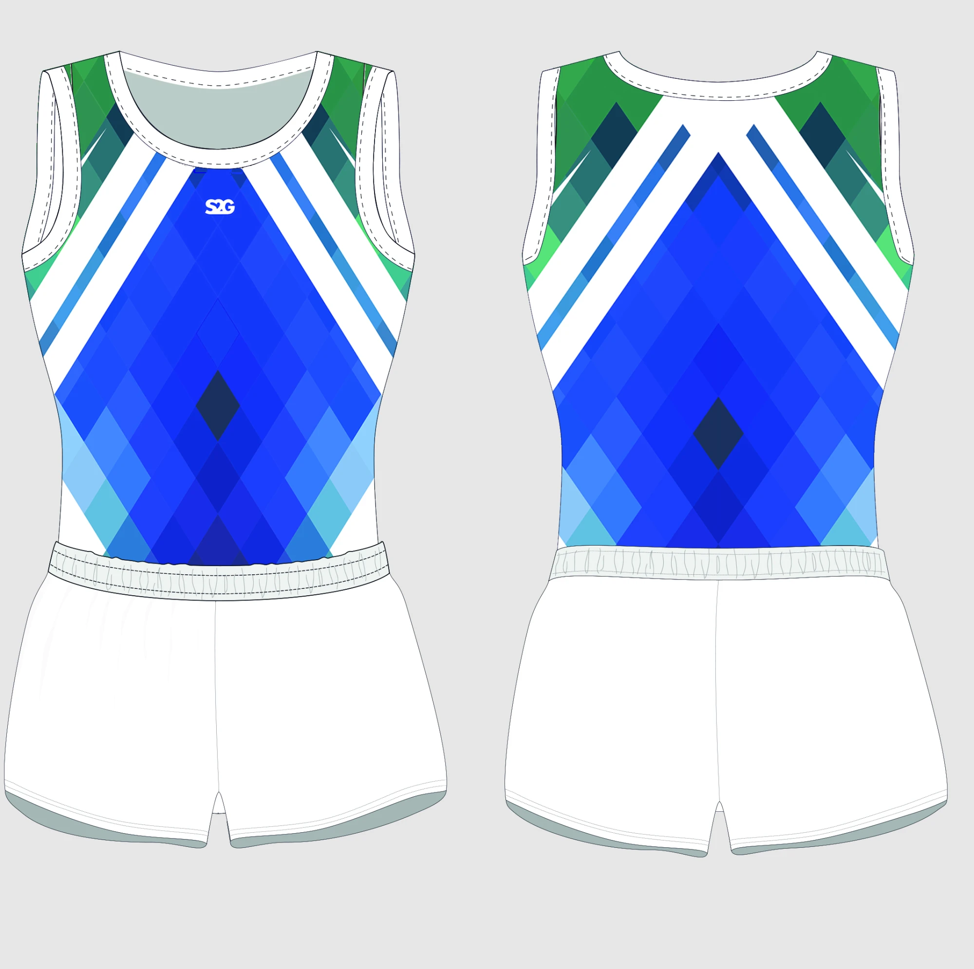 GYM-M RHOMB GREEN