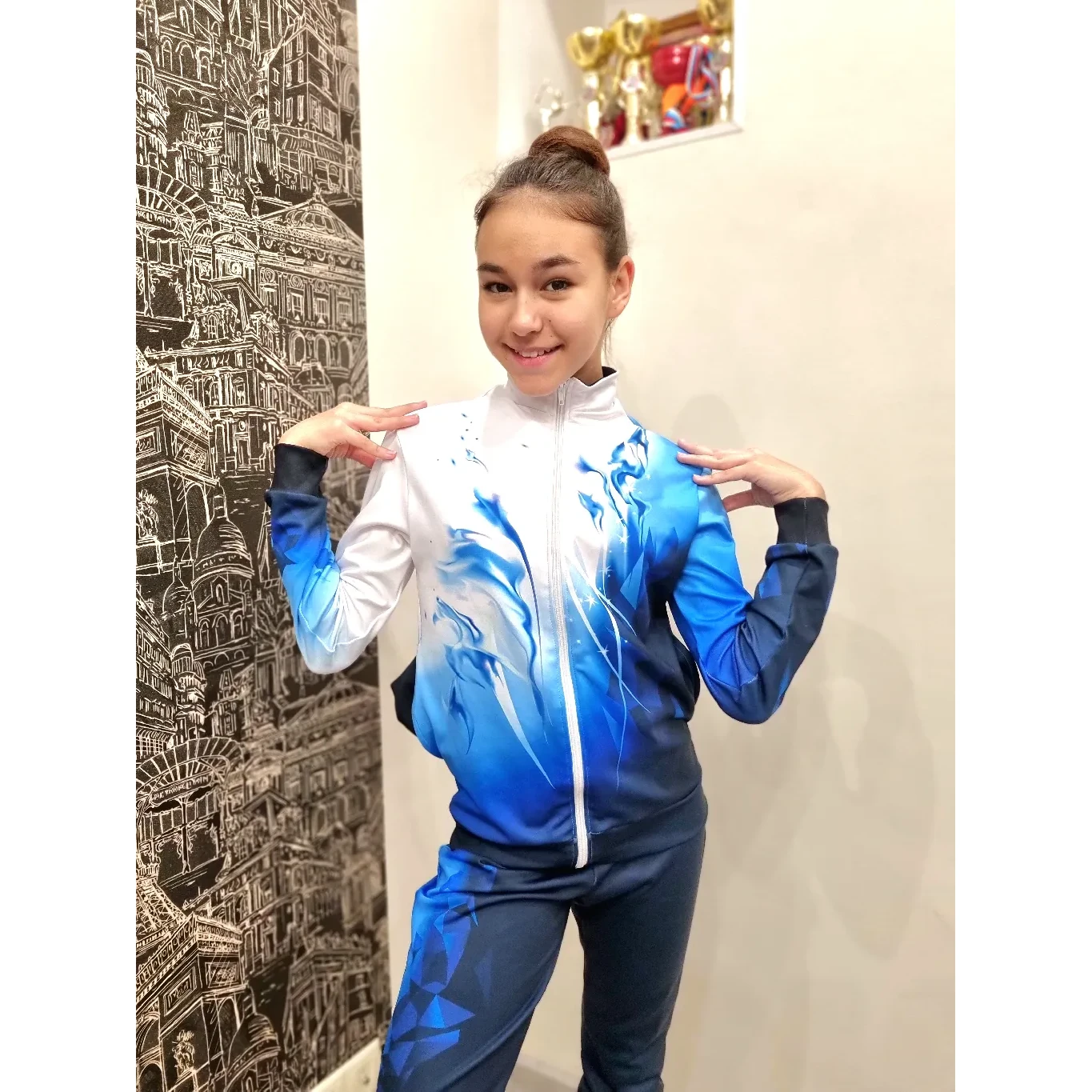 SWEATSUIT BLUE FLAME — фото 2